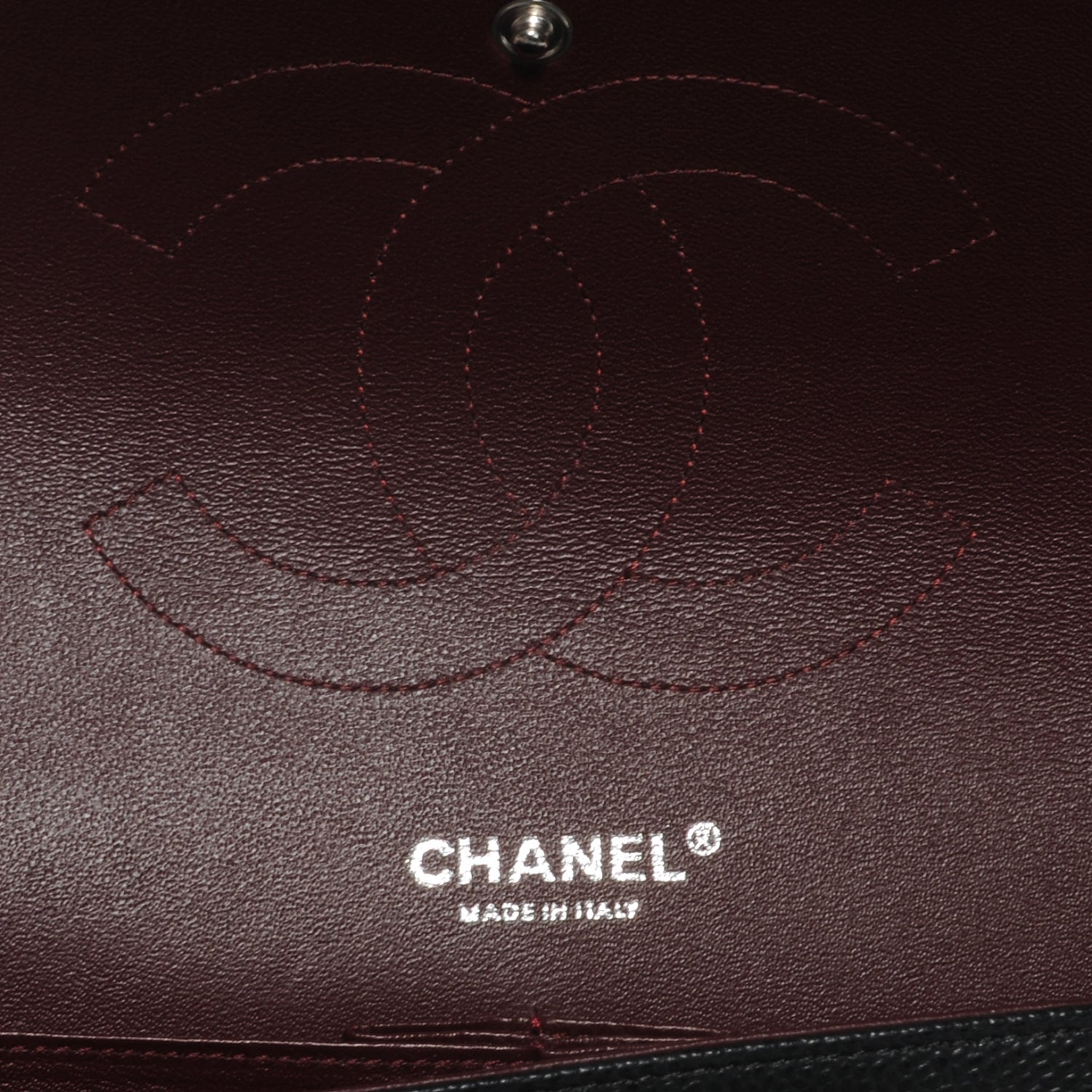 Chanel Caviar Quilted Jumbo Double Flap Black 6 of 8
