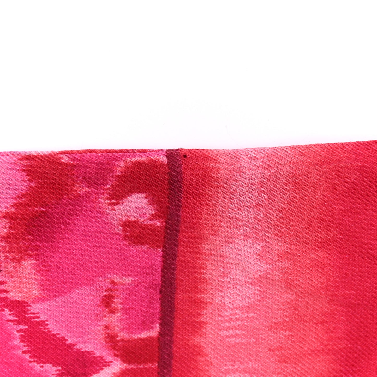 Silk Monogram Ikat Summer Bandeau Rose Indien