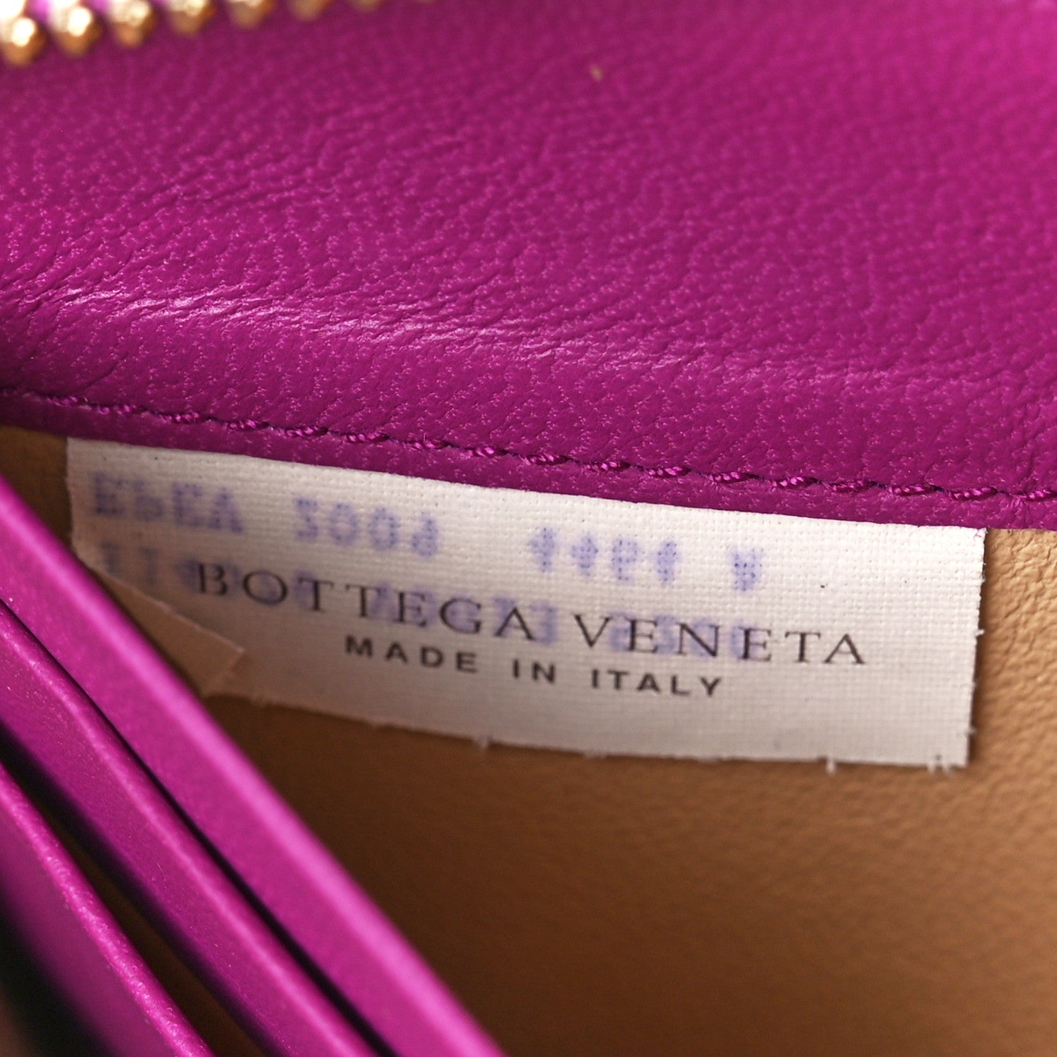 Bottega Veneta Nappa Intrecciato Zip Around Wallet Orchid 7 of 12