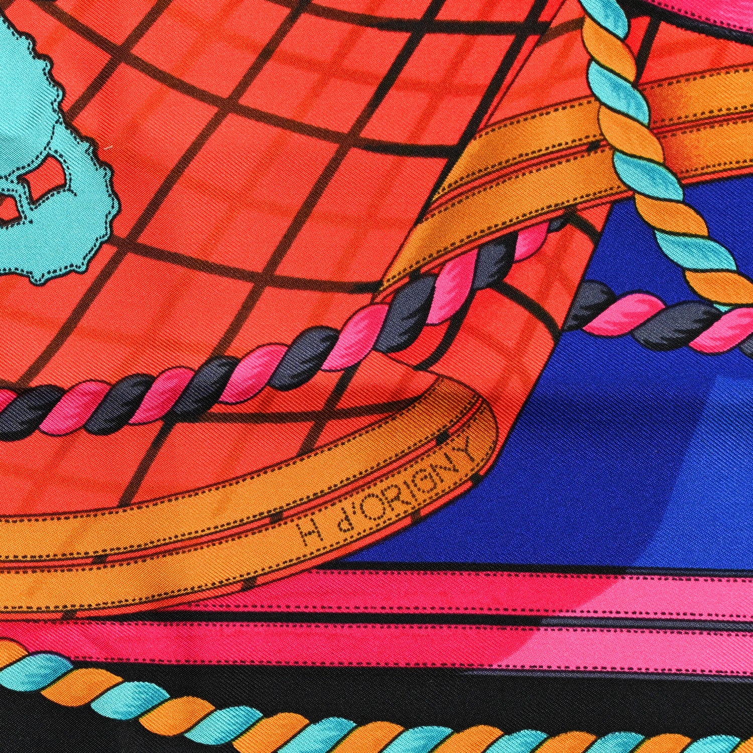 Hermes Silk Grande Tenue Scarf 90 3 of 6