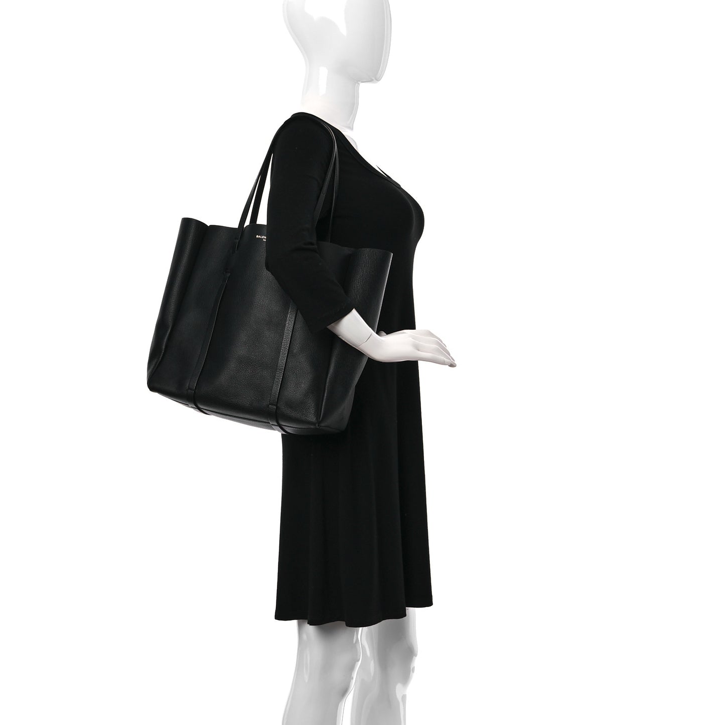 Calfskin Small Everyday Tote Black