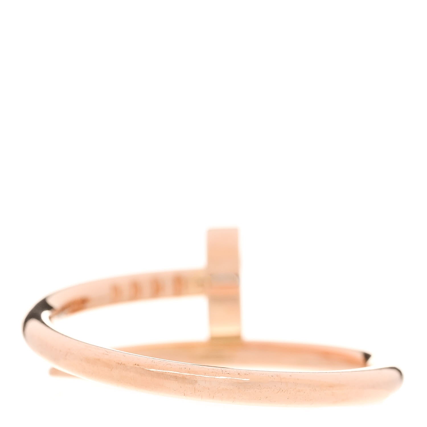 Cartier 18K Pink Gold Small Juste Un Clou Ring 49 5 3 of 5