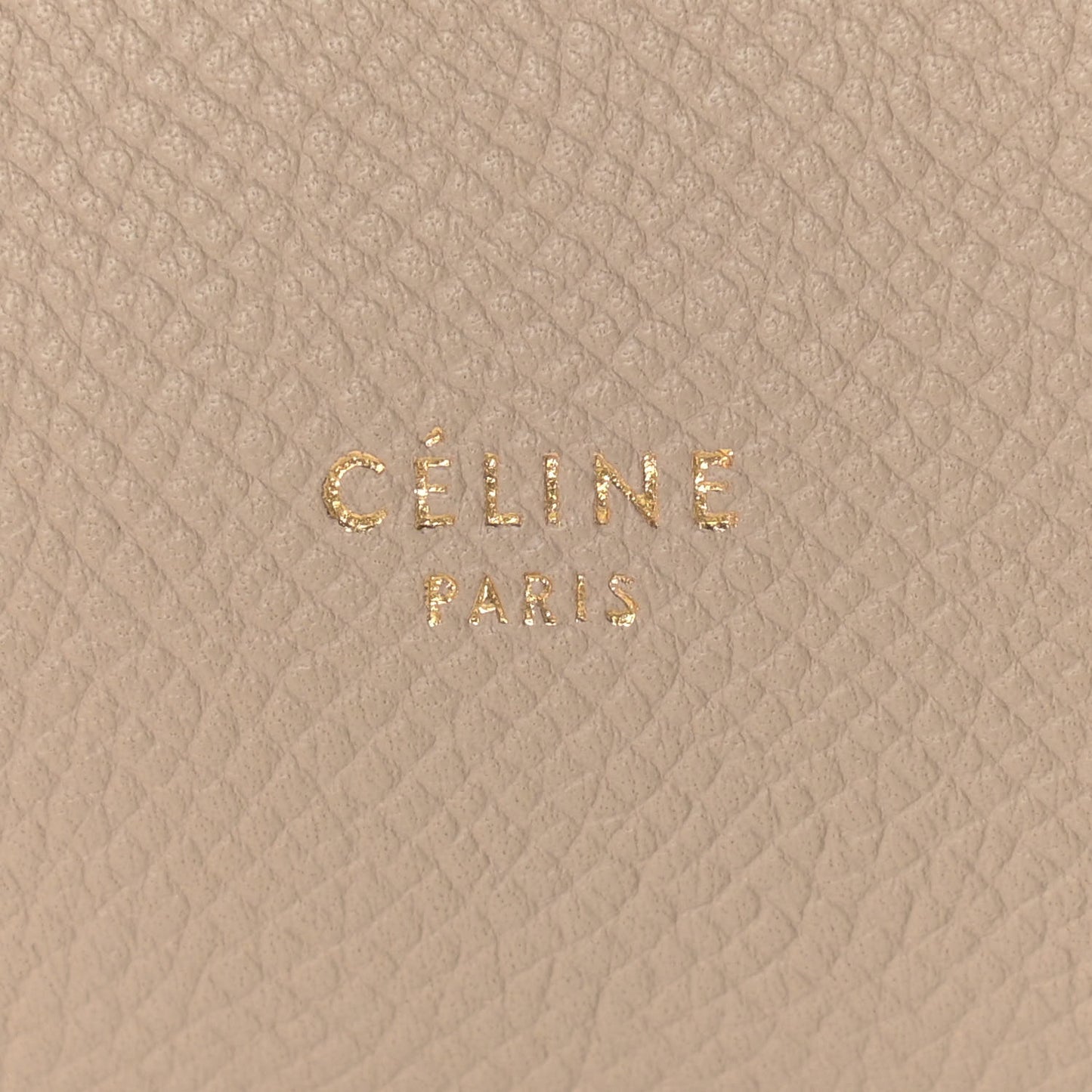 Grained Calfskin Mini Belt Bag Light Taupe