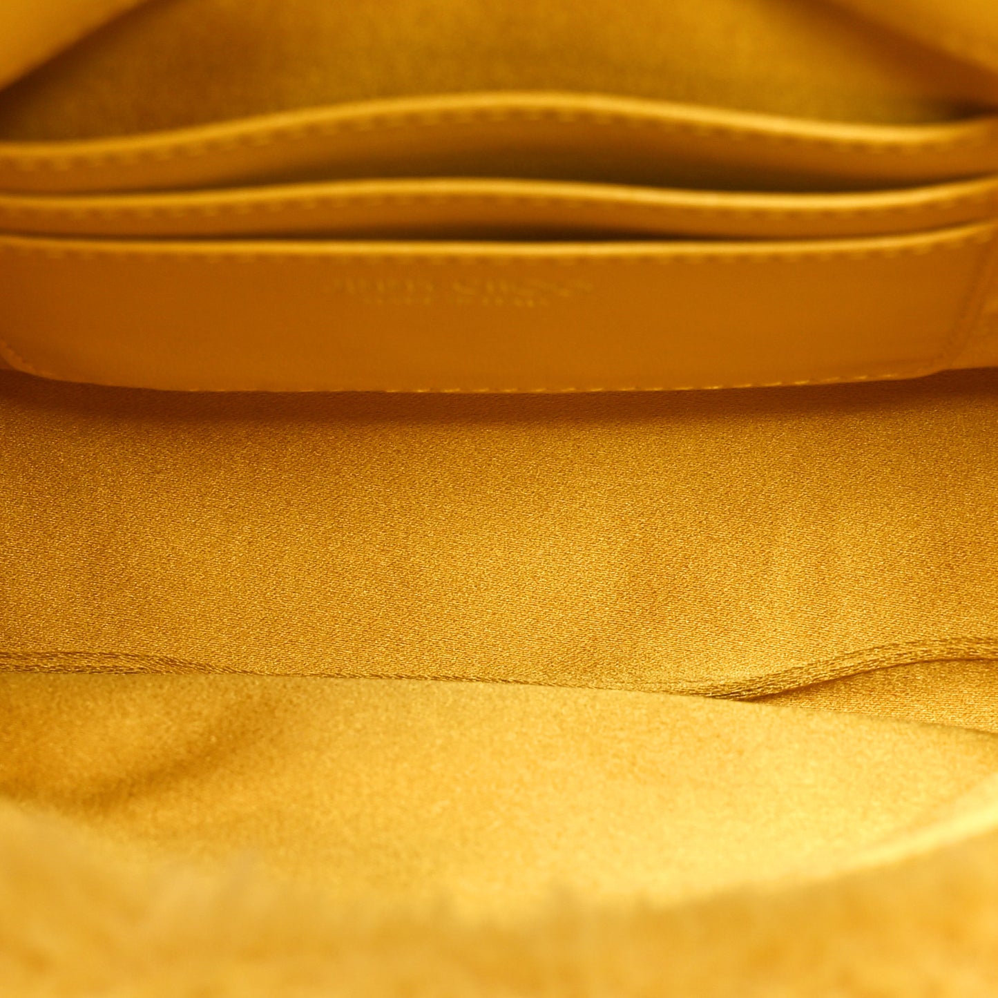 Faux Fur Madeline Bag Yellow