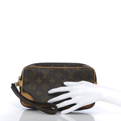 Louis Vuitton Monogram Pochette Marly Dragonne 22 2 of 10