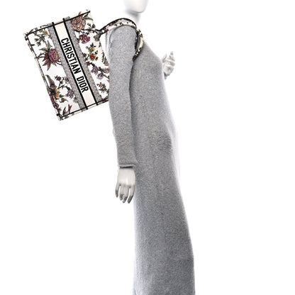Christian Dior Canvas Jardin Botanique Embroidered Medium Book Tote Multicolor 2 of 10
