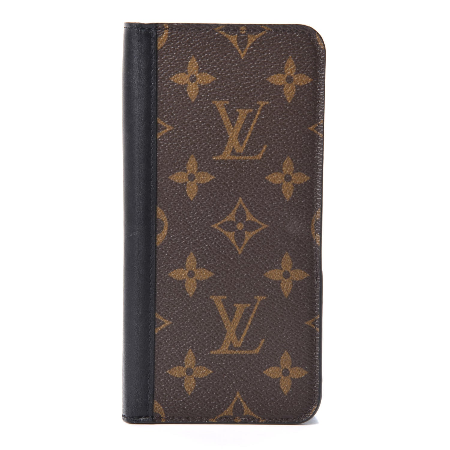 Louis Vuitton Monogram iPhone XS Max Folio Case Black 2 of 8