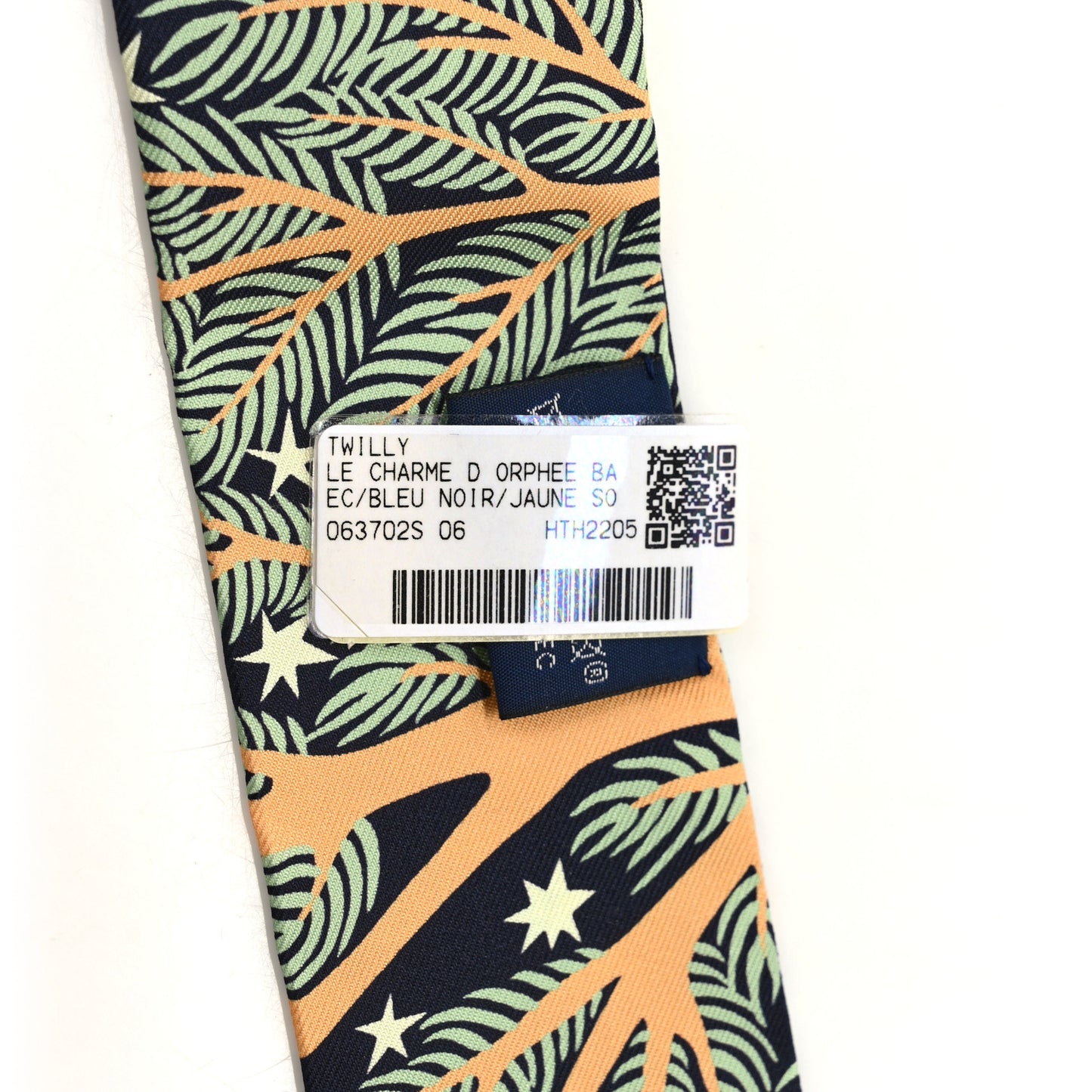 Silk Sous Le Charme D Orphee Twilly Bleu Black Jaune Soufre