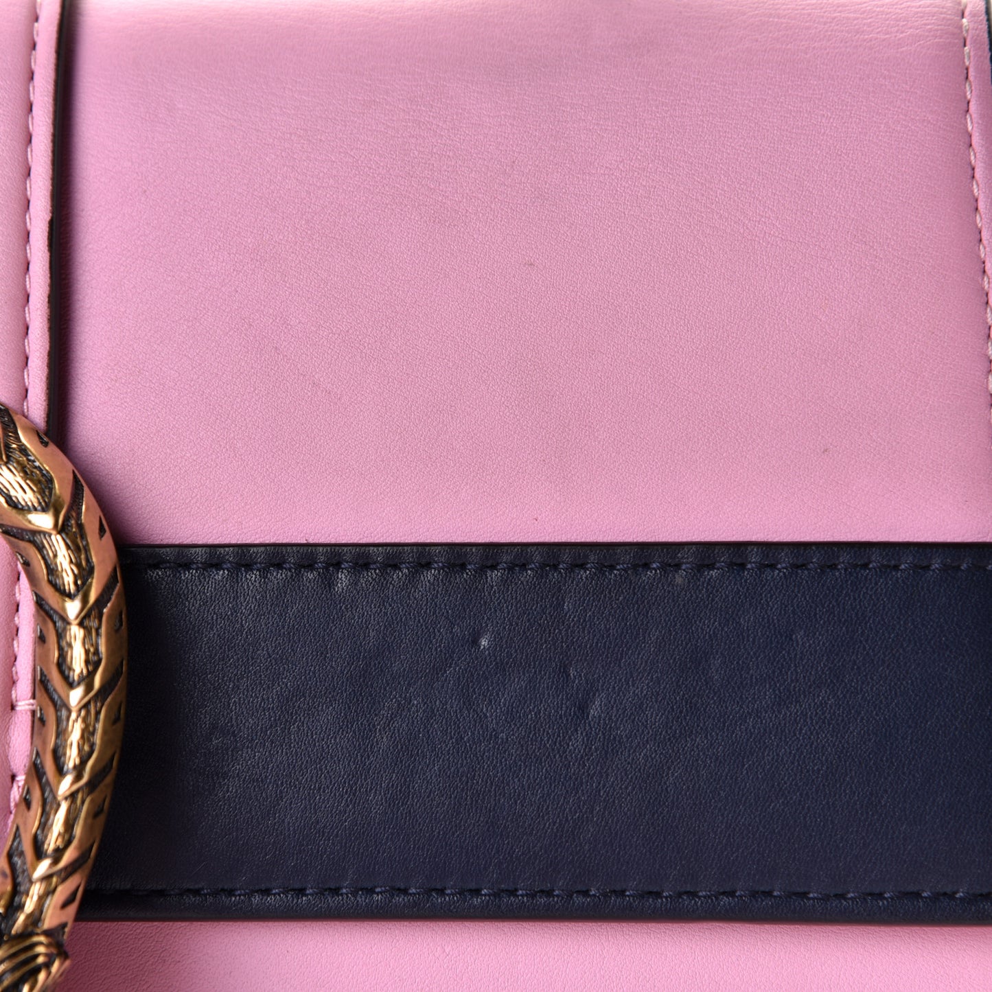 Moon Calfskin Web Medium Dionysus Bamboo Top Handle Bag Sugar Pink Blue Agata Hibiscus Red