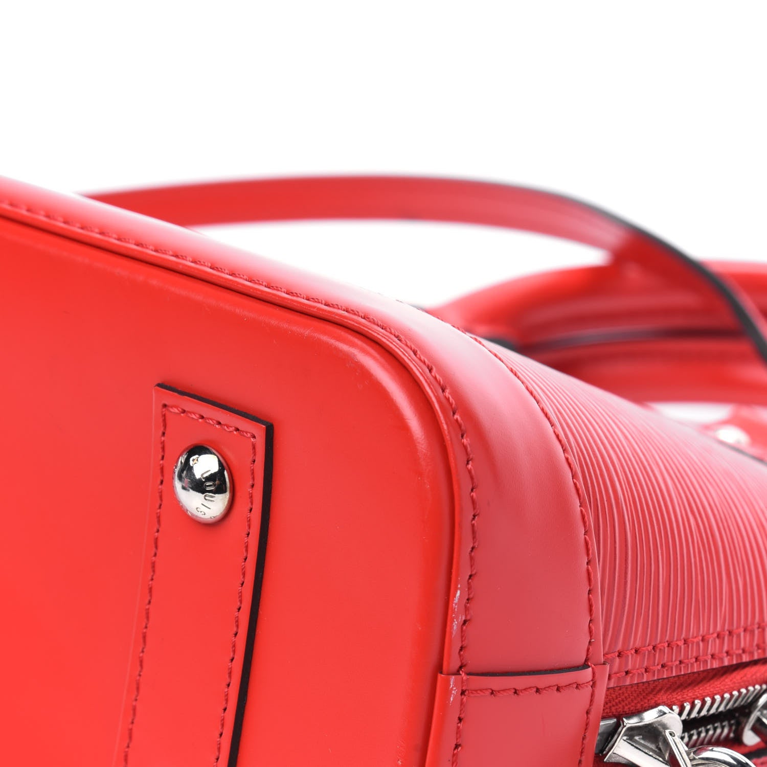 Louis Vuitton Epi Alma BB Coquelicot 12 of 16