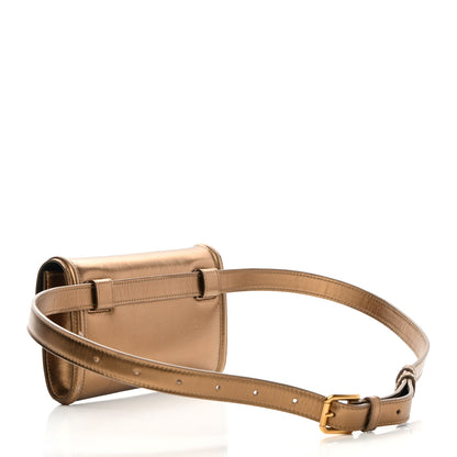 Dolce & Gabbana Metallic Agnello Vitello Devotion Belt Bag Bronze 3 of 16