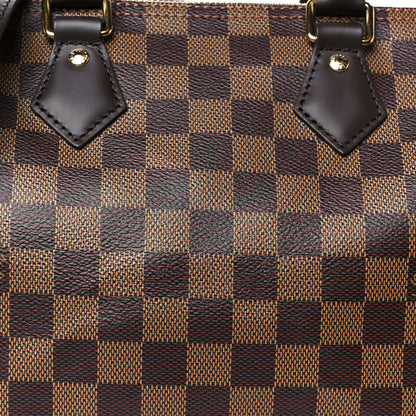 Louis Vuitton Damier Ebene Speedy Bandouliere 25 9 of 11