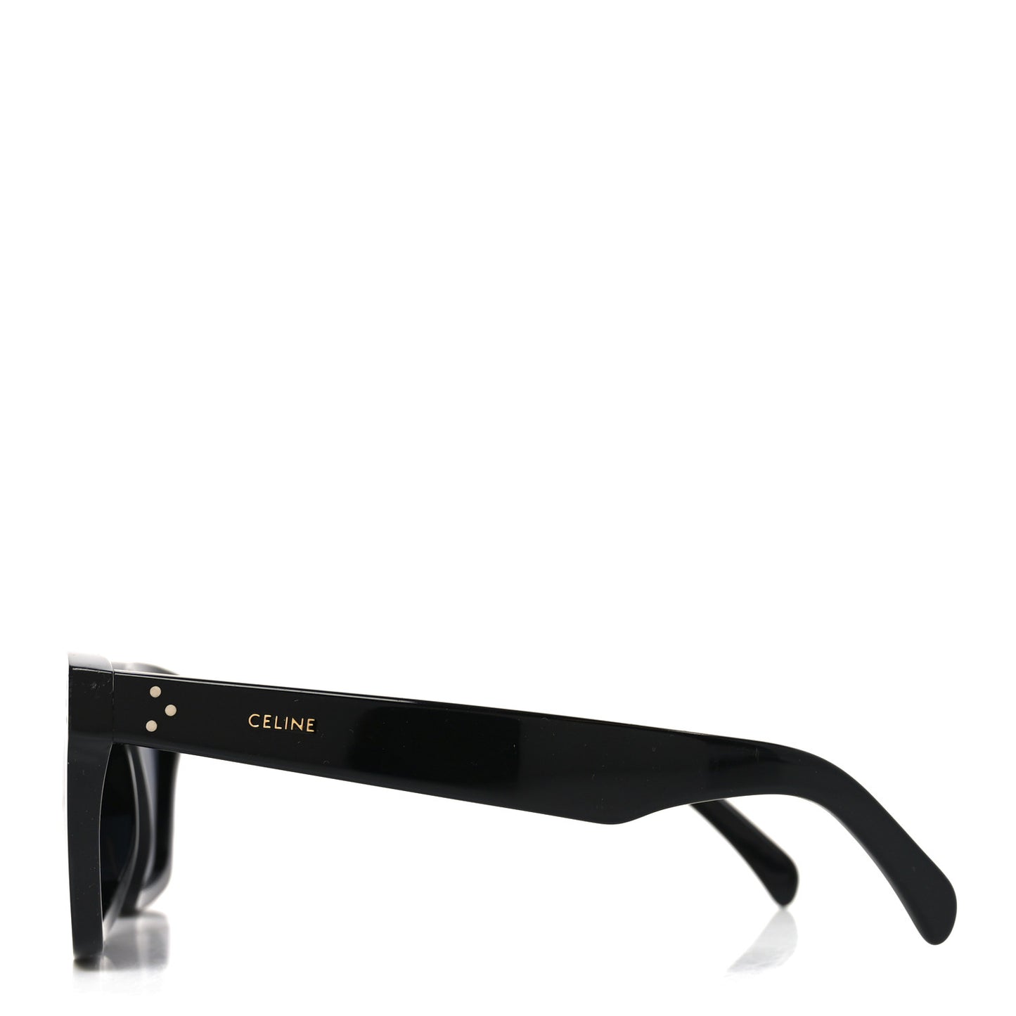 Acetate Polarized Square Sunglasses CL40248I Black