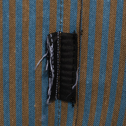 Fendi Zucca Spalmati Small Roll Tote Tobacco Blue 6 of 8