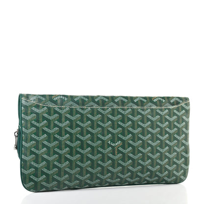 Goyard Goyardine Sainte Marie Soft Clutch Green 3 of 7