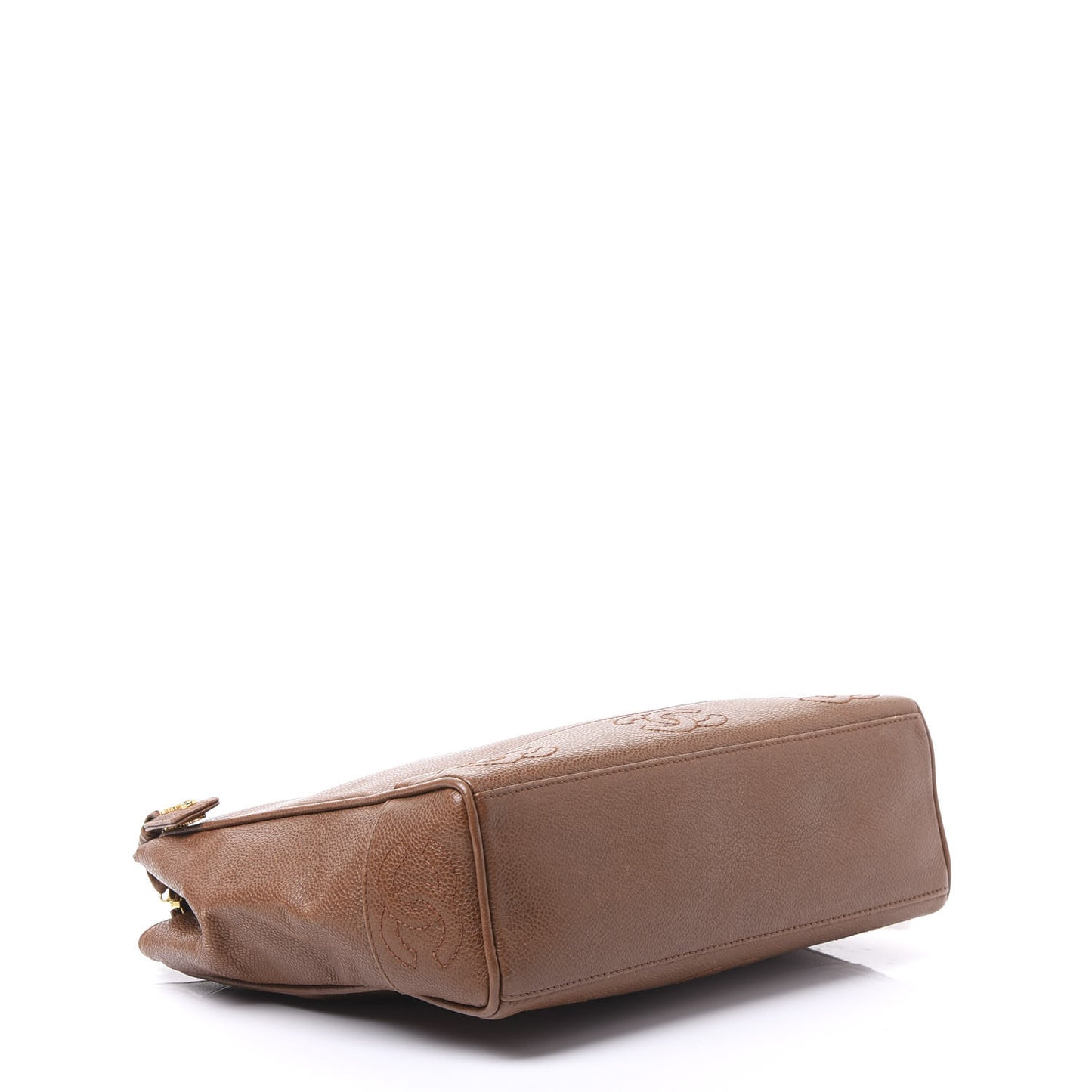 Caviar CC Shoulder Bag Brown