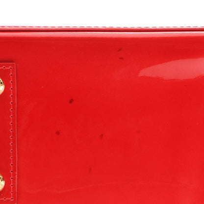 Louis Vuitton Vernis Alma BB Cherry 8 of 13