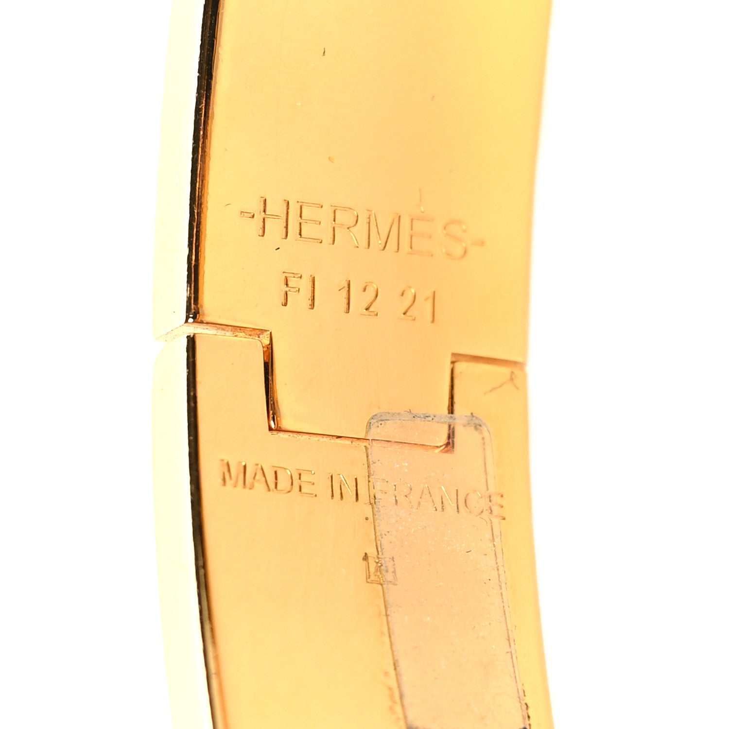 Hermes Enamel Narrow Clic Clac H Bracelet PM Black 4 of 4