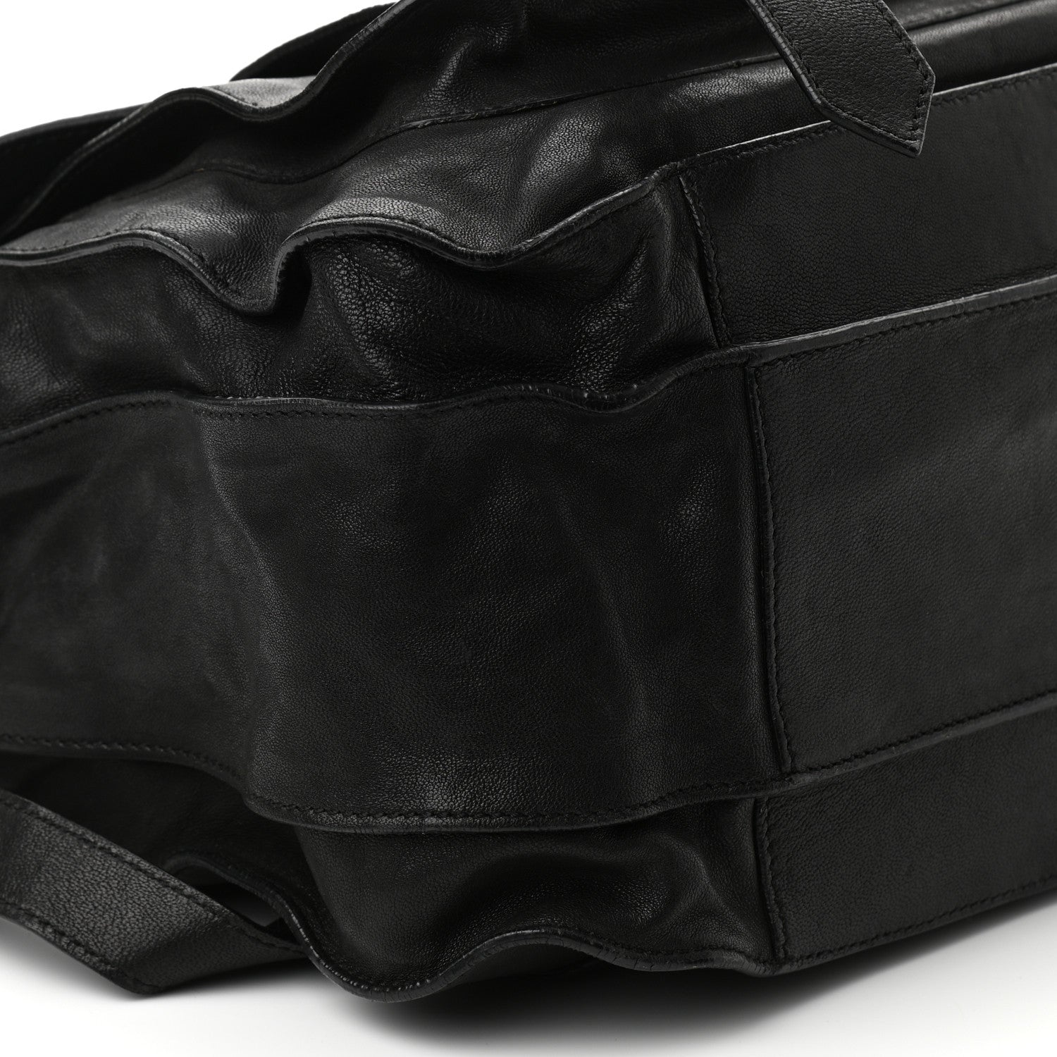 Proenza Schouler Lambskin PS1 Large Satchel Black 8 of 9
