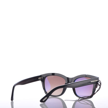 Tom Ford Lauren Sunglasses TF614 Black 4 of 7