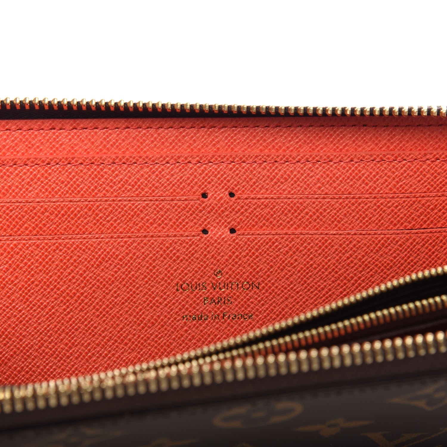 Louis Vuitton Monogram Clemence Wallet Piment 8 of 8