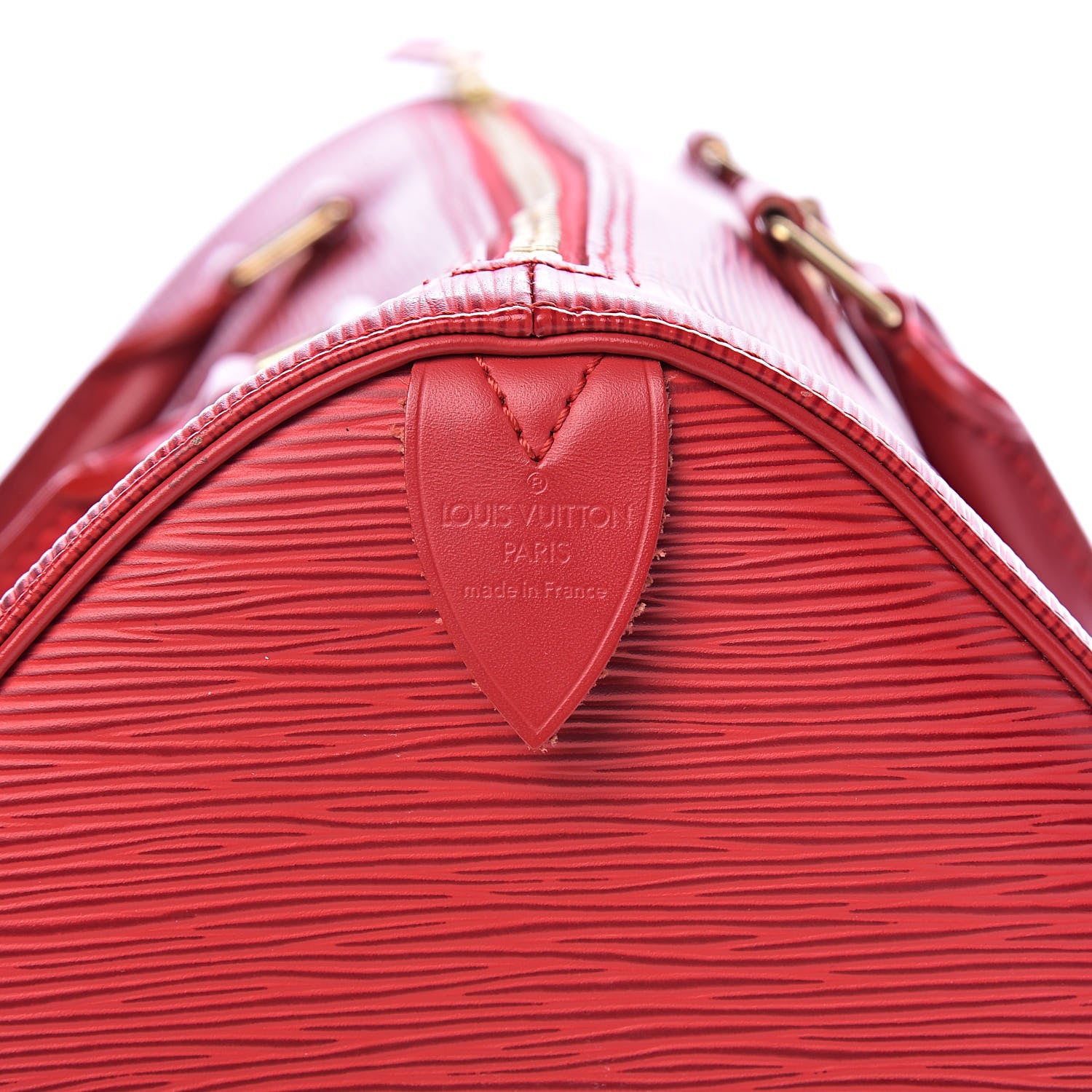 Louis Vuitton Epi Speedy 30 Rouge 7 of 19