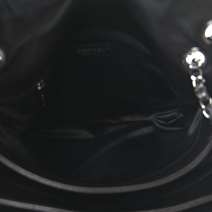 Chanel Lambskin Quilted Chanel 3 Maxi Flap Bag Black 5 of 10