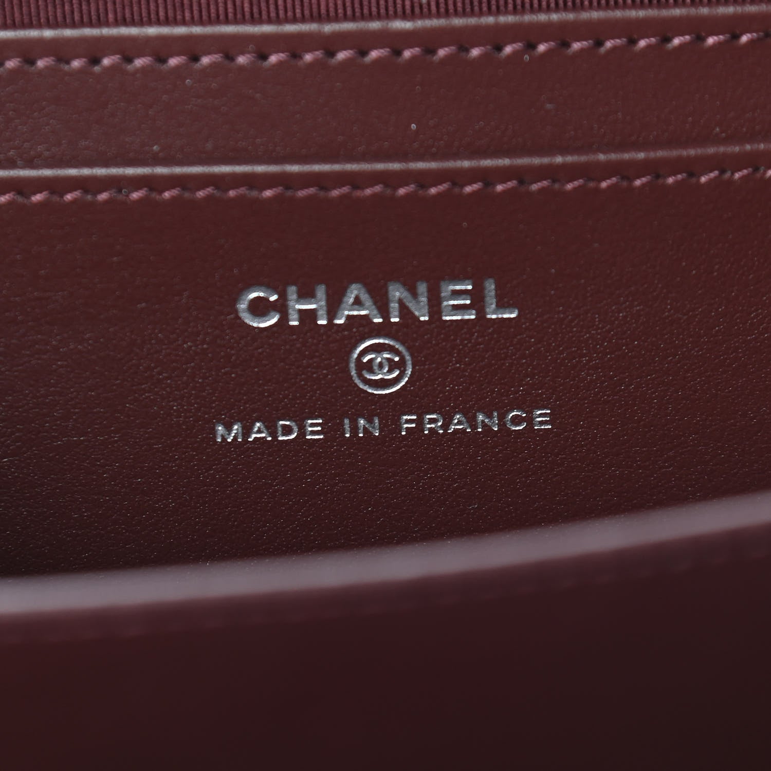 Chanel Caviar Quilted CC Vanity Case With Chain Black 6 of 9
