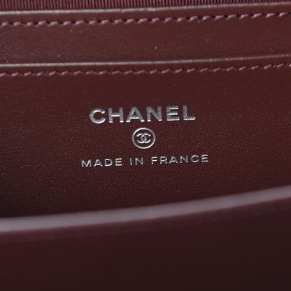 Chanel Caviar Quilted CC Vanity Case With Chain Black 6 of 9