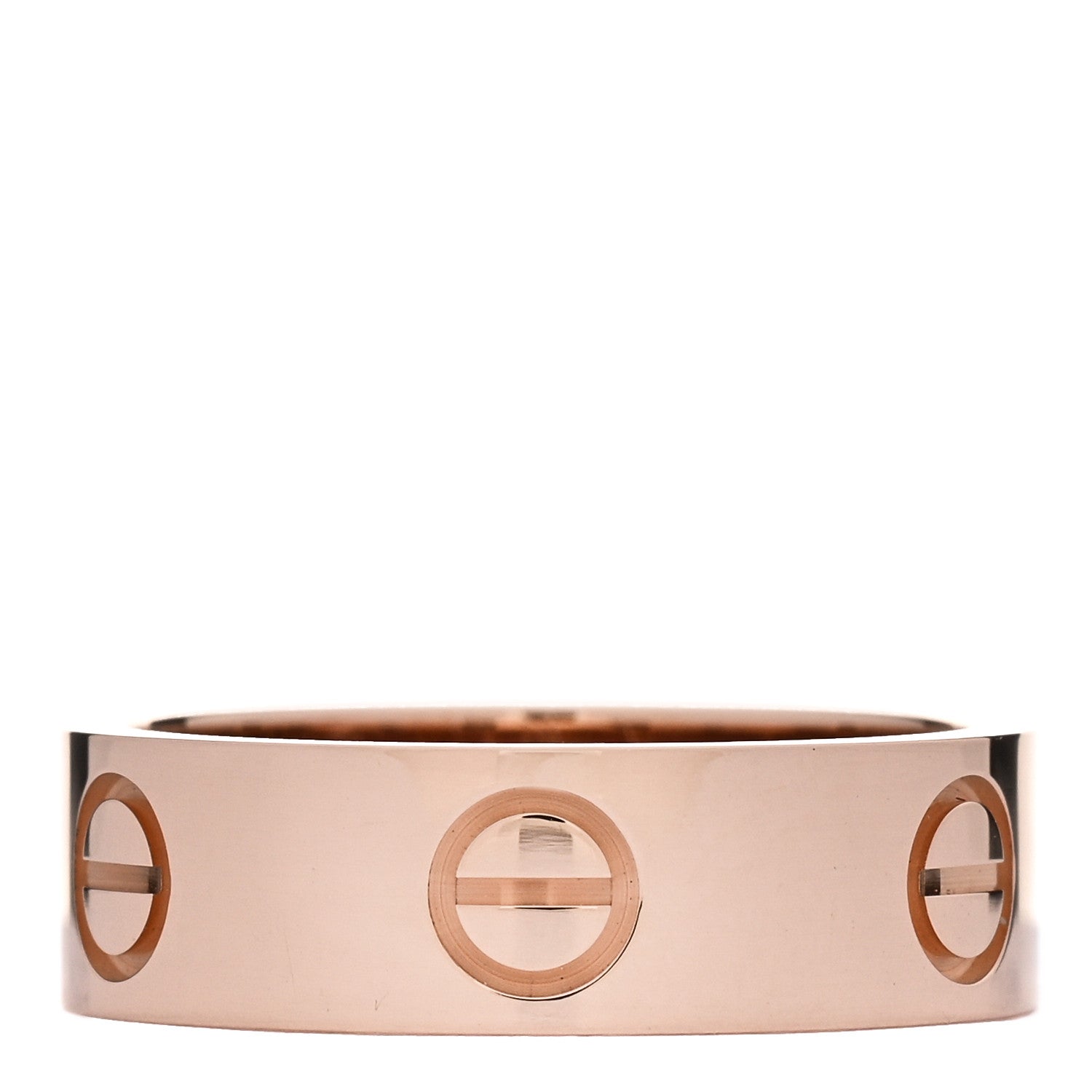 Cartier 18K Pink Gold 5.5mm LOVE Ring 51 5.75 3 of 4