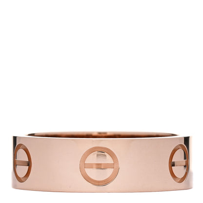 Cartier 18K Pink Gold 5.5mm LOVE Ring 51 5.75 3 of 4