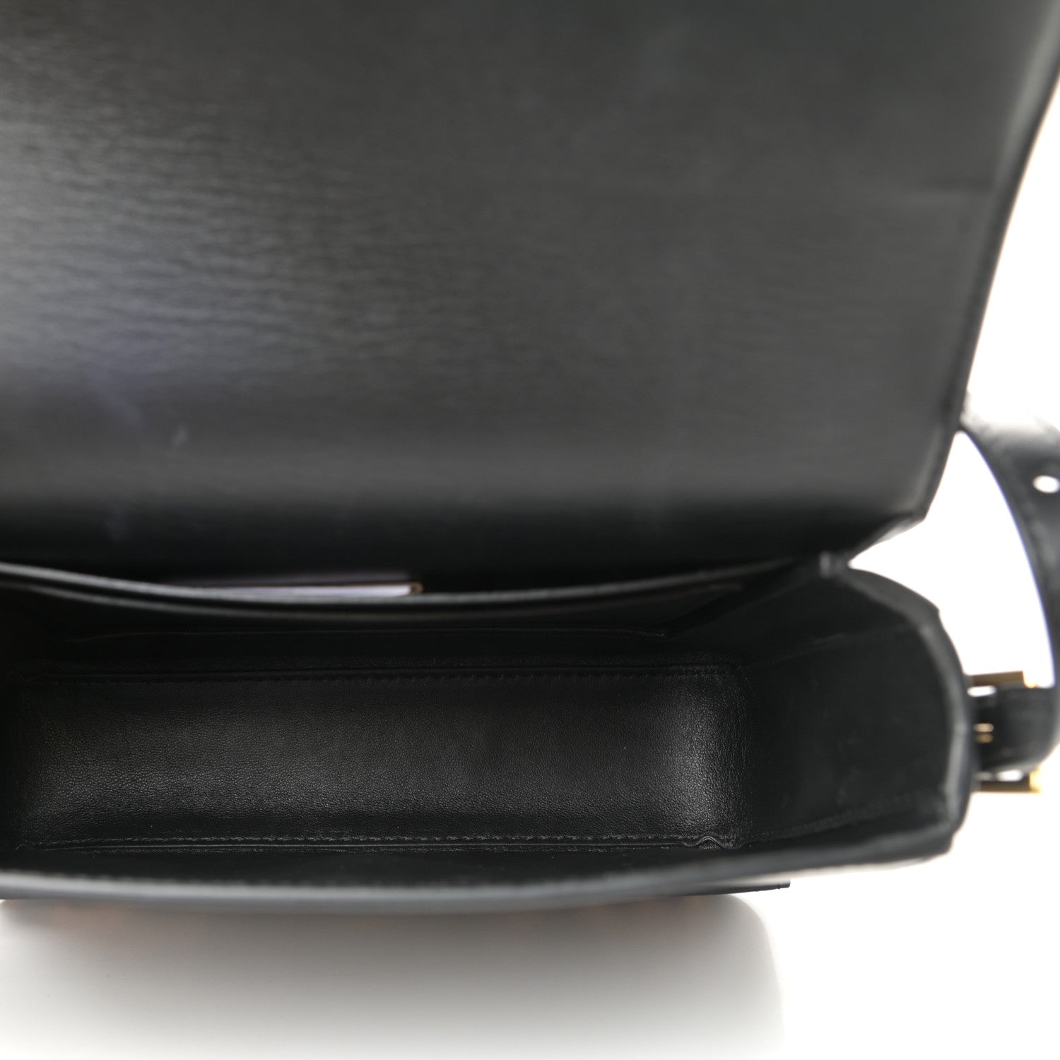 Burberry Calfskin Leopard Small Grace Bag Black 5 of 9