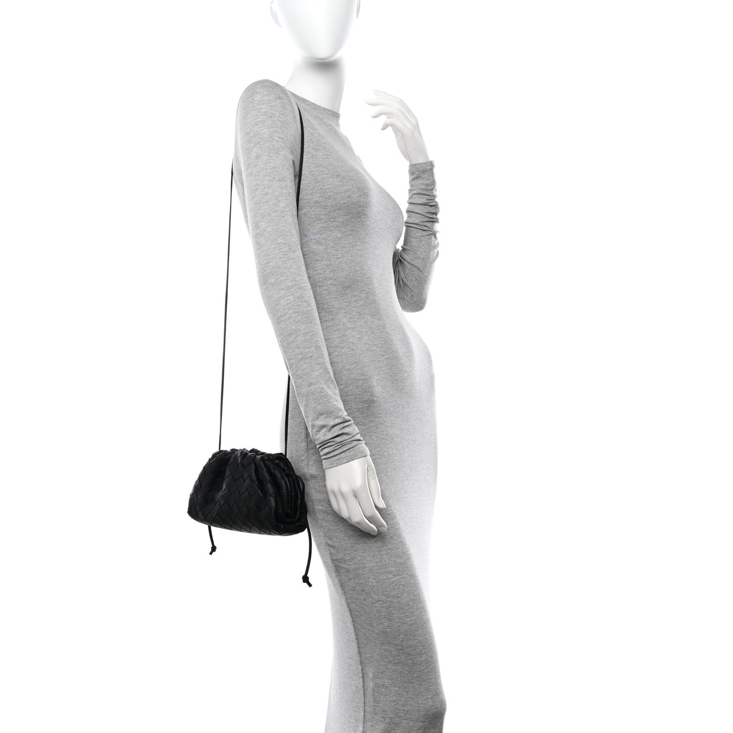 Nappa Intrecciato The Mini Pouch Black