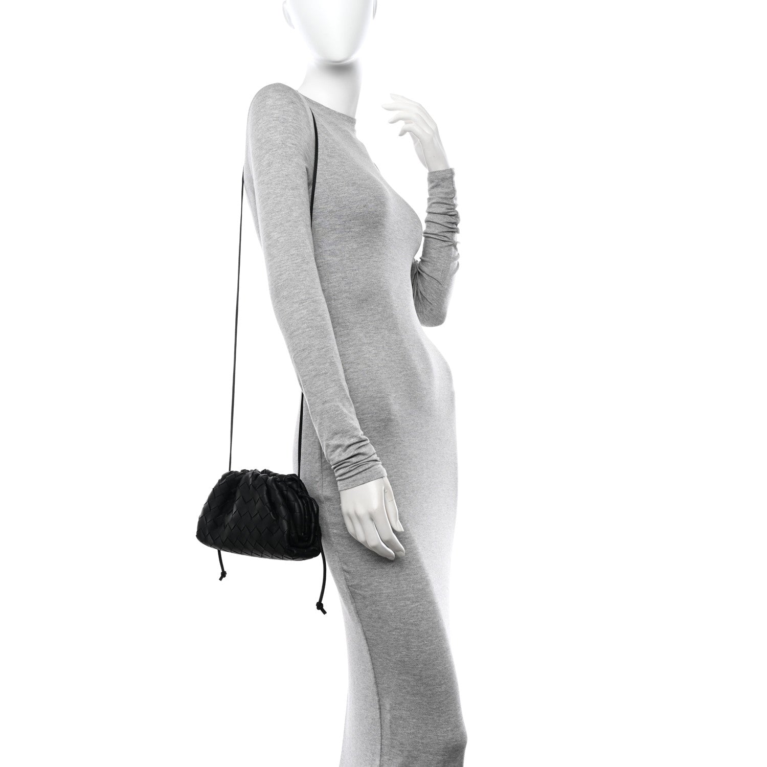 Bottega Veneta Nappa Intrecciato The Mini Pouch Black 2 of 11