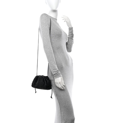 Bottega Veneta Nappa Intrecciato The Mini Pouch Black 2 of 11