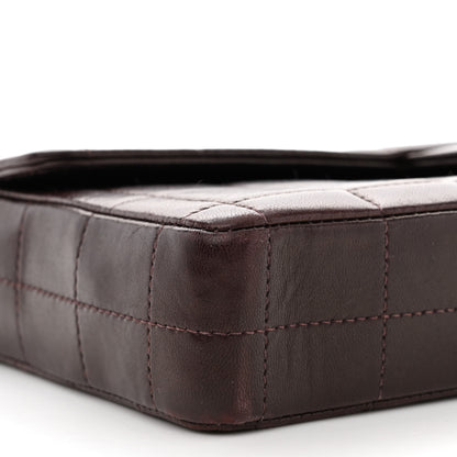 Chanel Lambskin East West Chocolate Bar Flap Brown 10 of 11