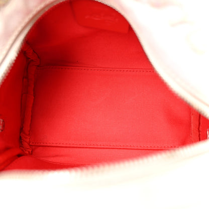 Christian Louboutin Iridescent Calfskin Paris Nano Collage Marie Jane Tote White 5 of 19