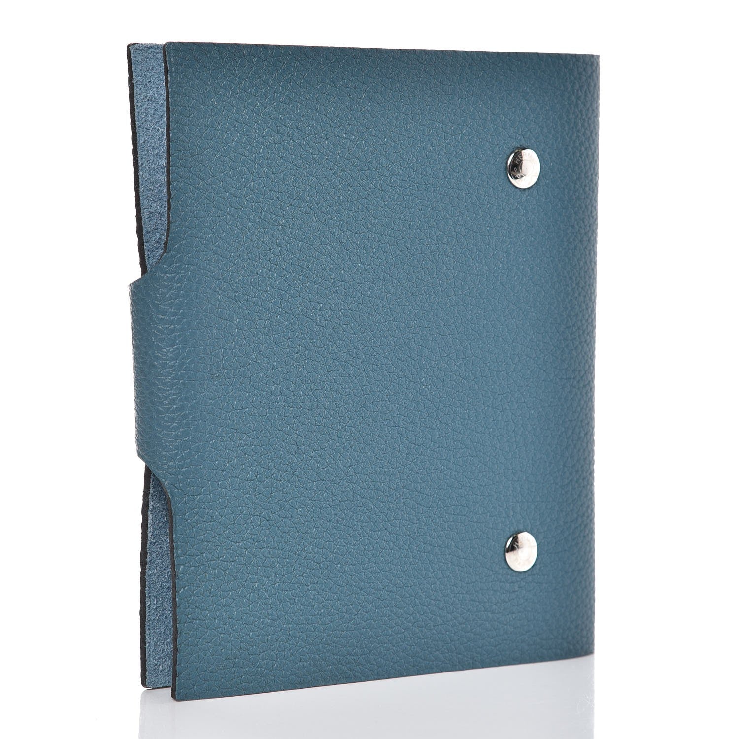 Hermes Togo Ulysse PM Agenda Cover Blue Jean 3 of 7