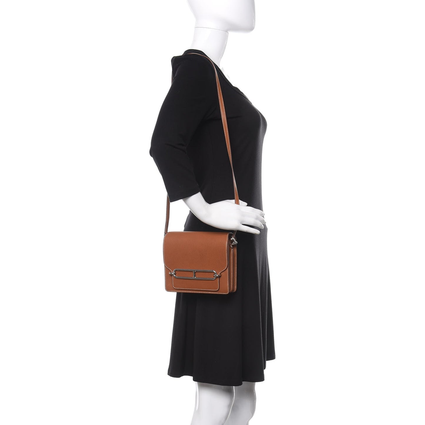 Barenia Faubourg Mini Sac Roulis Fauve