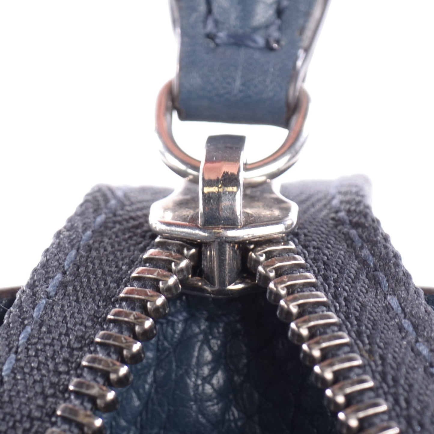 Drummed Calfskin Nano Luggage Orage