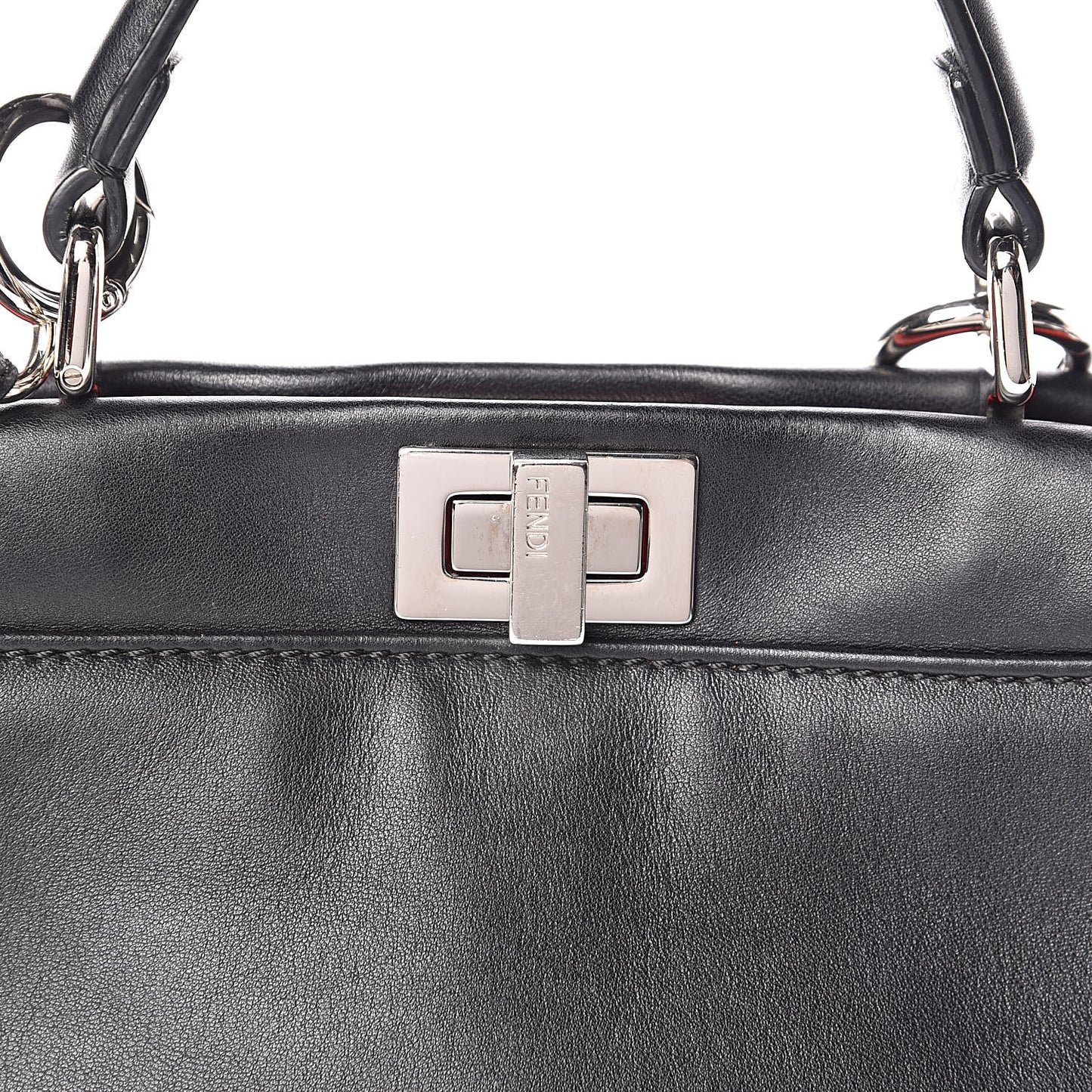 Nappa Karung Monster Eyes Mini Peekaboo Iconic Satchel Black Papavero