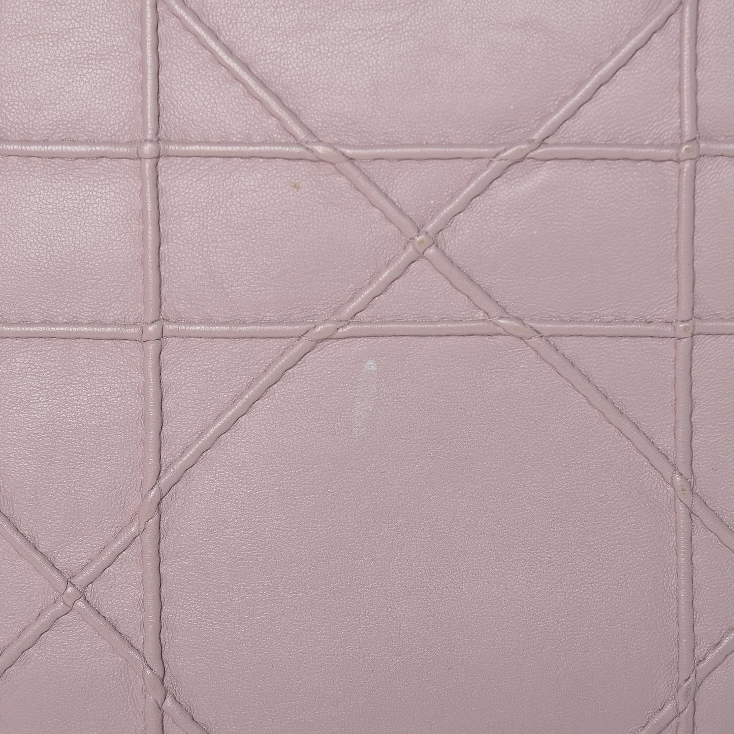 Lambskin Cannage Medium Granville Tote Pink