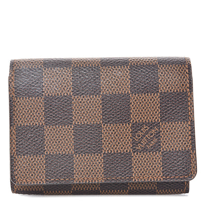 Louis Vuitton Damier Ebene Business Card Holder 1 of 7