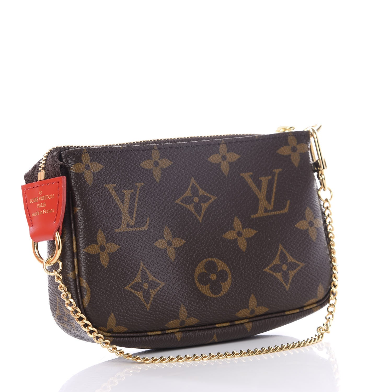Louis Vuitton Monogram 2020 Christmas Animation Bumper Cars Mini Pochette Accessories Coquelicot 2 of 8