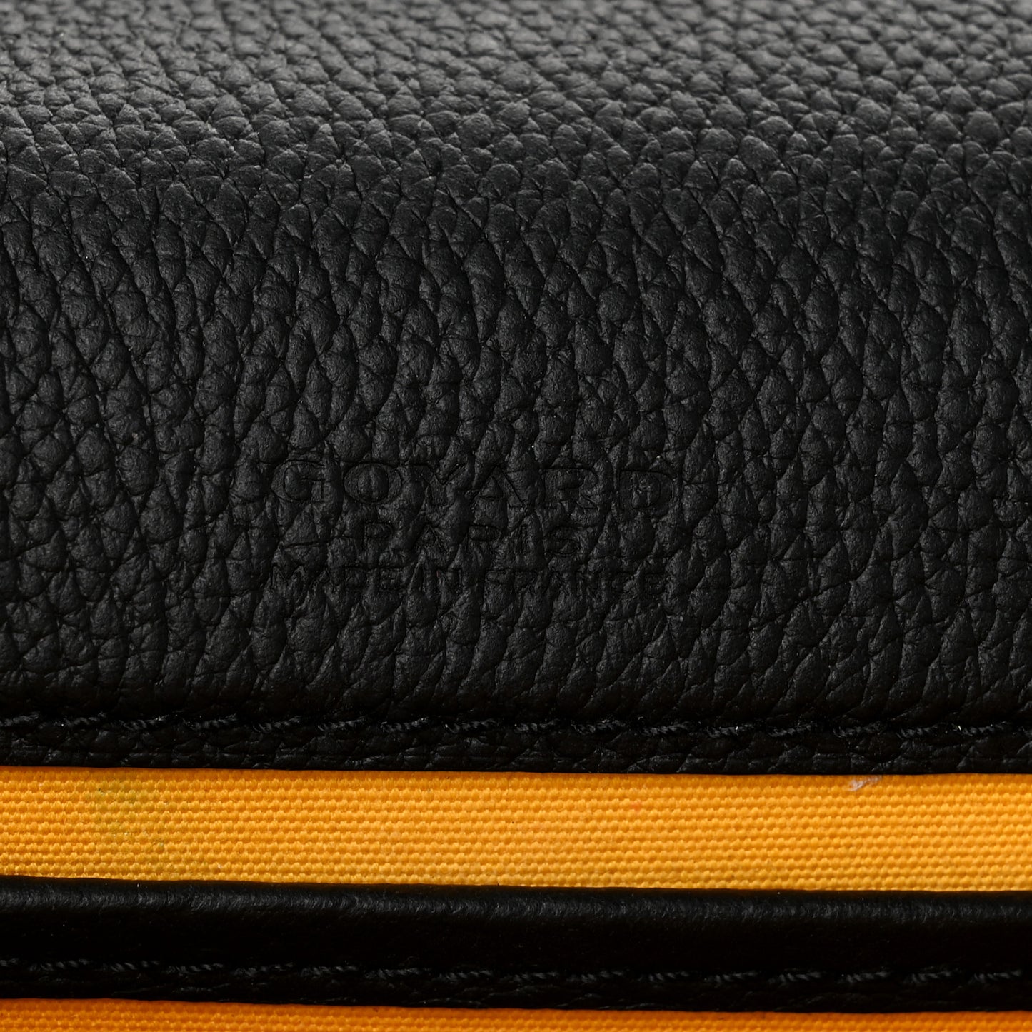 Goyardine Belvedere II PM Messenger Bag Black Black