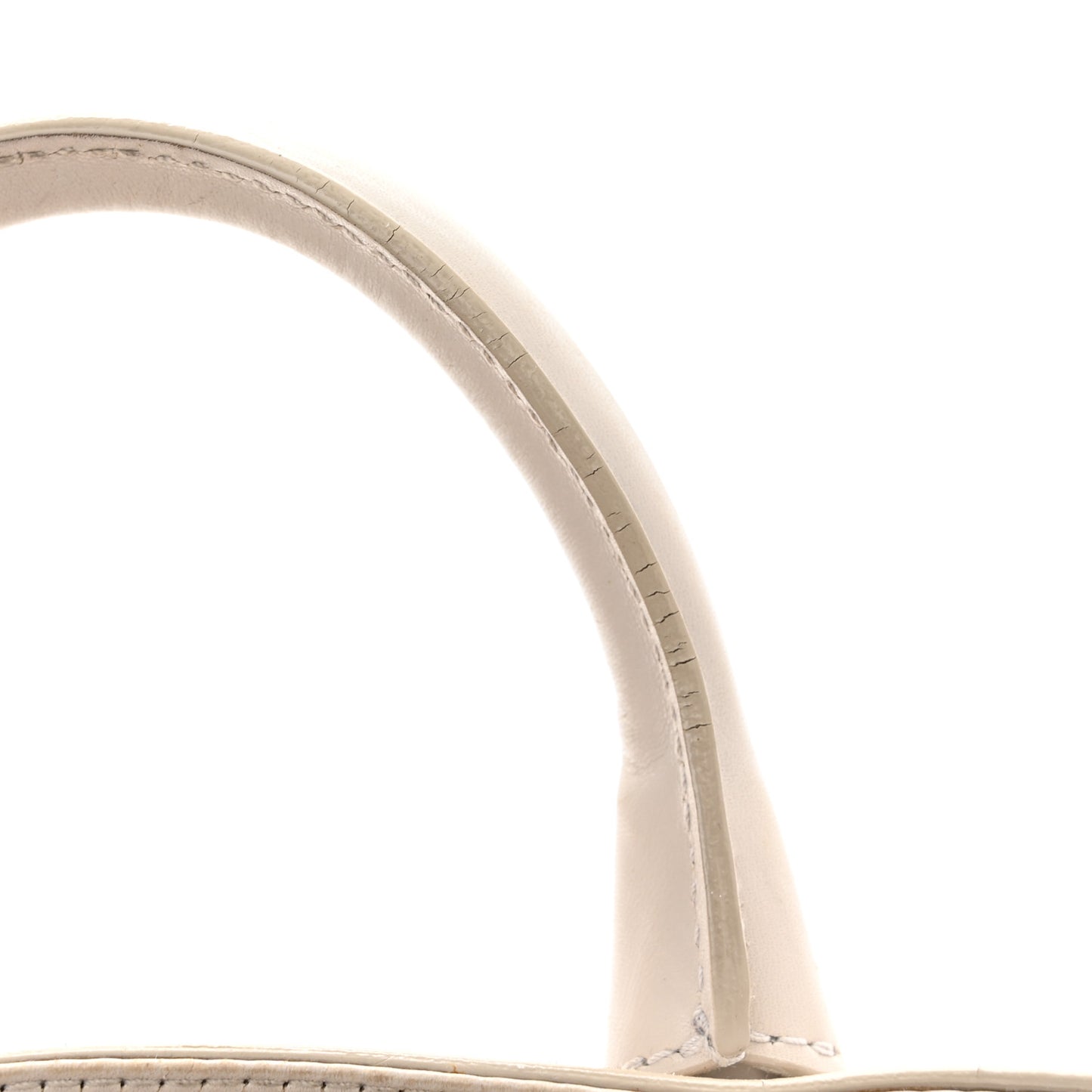 Calfskin Padlock Mini All Afternoon Tote Gris Glace