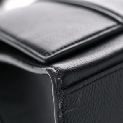 Balenciaga Grained Calfskin Medium Hourglass Top Handle Bag Black 8 of 17