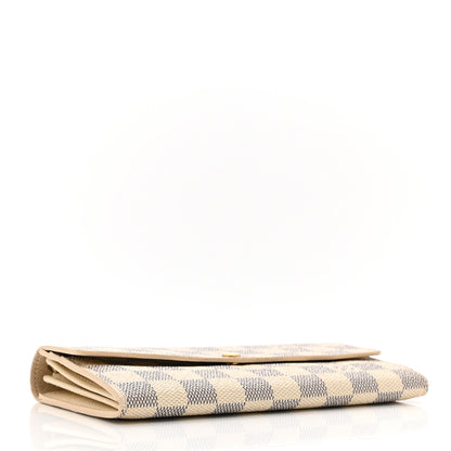 Louis Vuitton Damier Azur Sarah Wallet 4 of 9