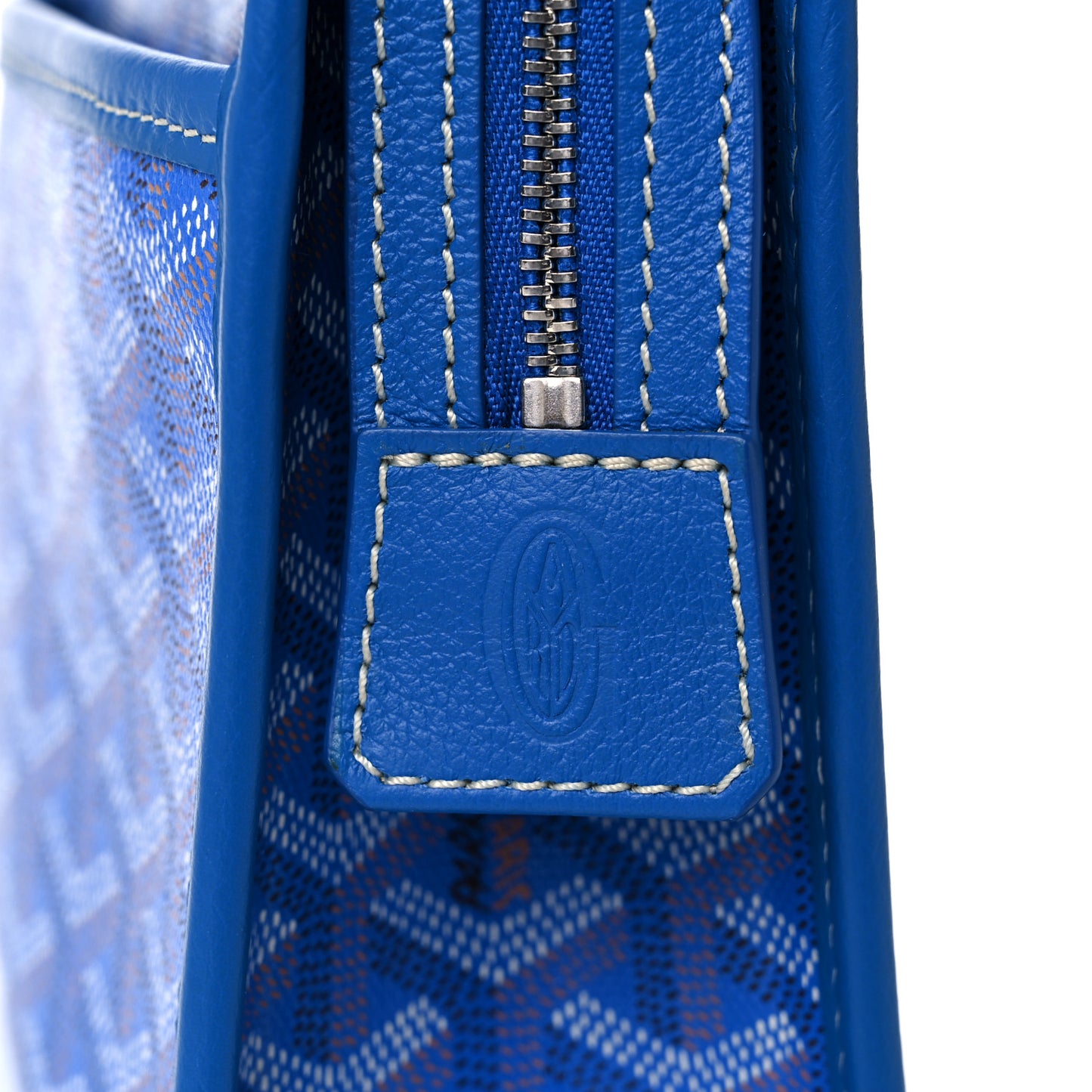 Goyardine Jouvence Toiletry Pouch Sky Blue