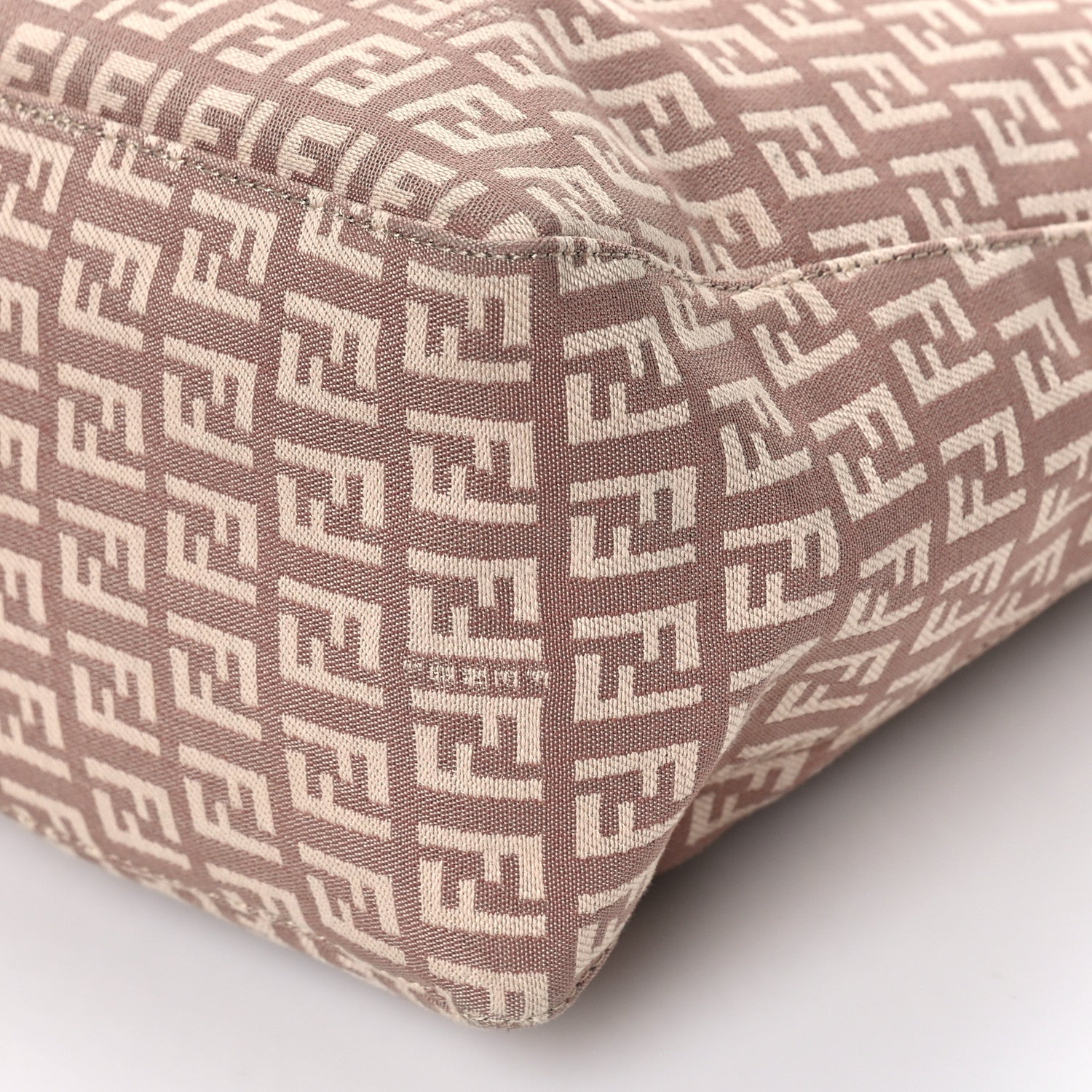 Fendi Zucchino Shopper Tote Pink 8 of 8